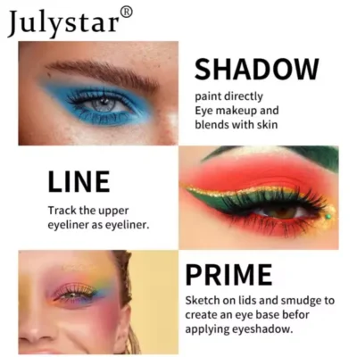 Julystar-Barra de sombra de ojos monocromática - Image 3